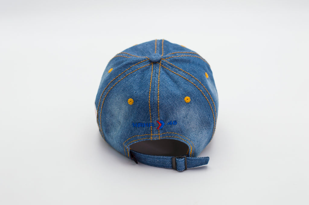 HOPE 46, Denim Logo Baseball Cap