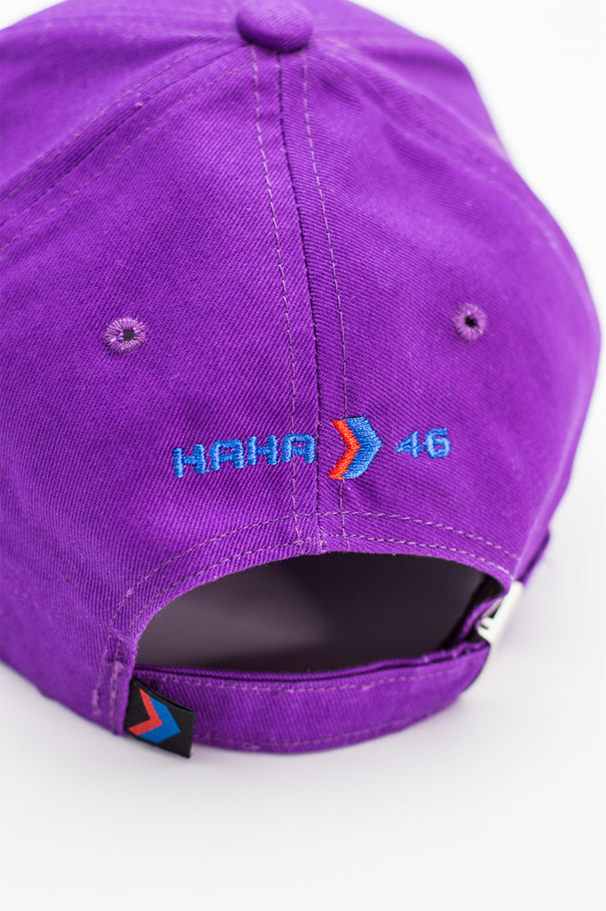 HAHA 46, Purple Logo Baseball Cap