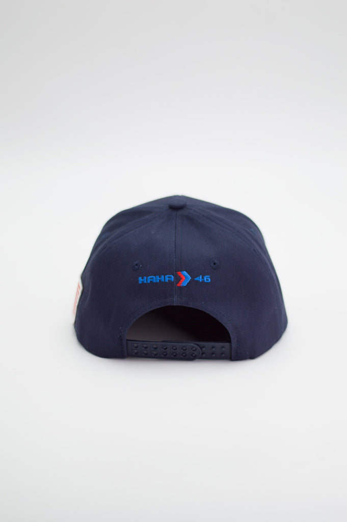 HOPE 46, Navy Slogan Baseball Cap